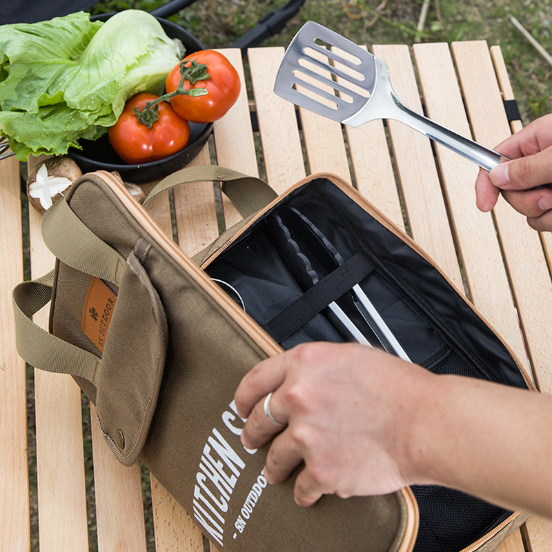 Camping Cooking And Dining Set - 8pcs 캠핑 주방 조리기구 세트 휴대용