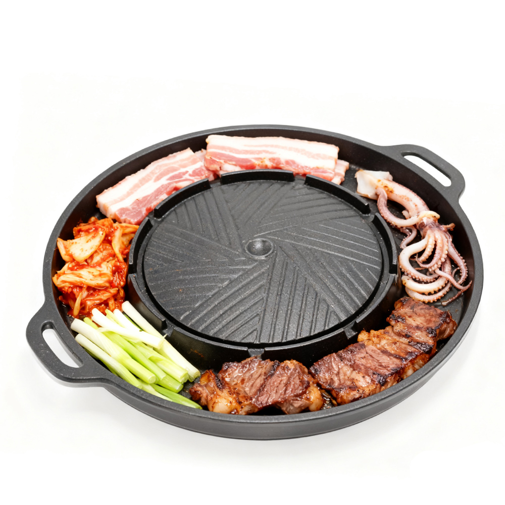 Camping Cooking Portable - 코선 한국식 바베큐 그릴 팬 2