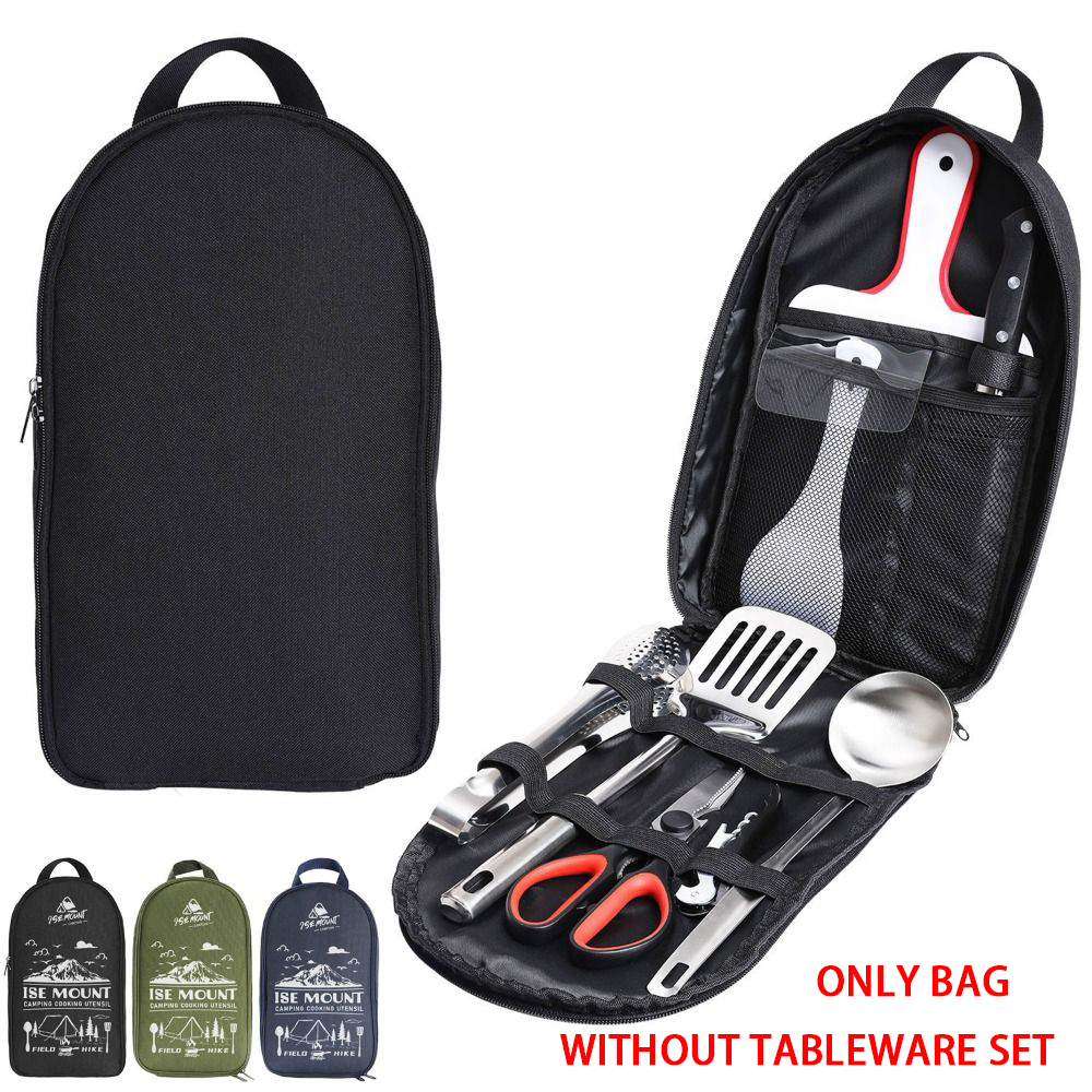 Camping Cooking Set With Bag - 2024 피크닉기구 세트 보관 가방 하이킹