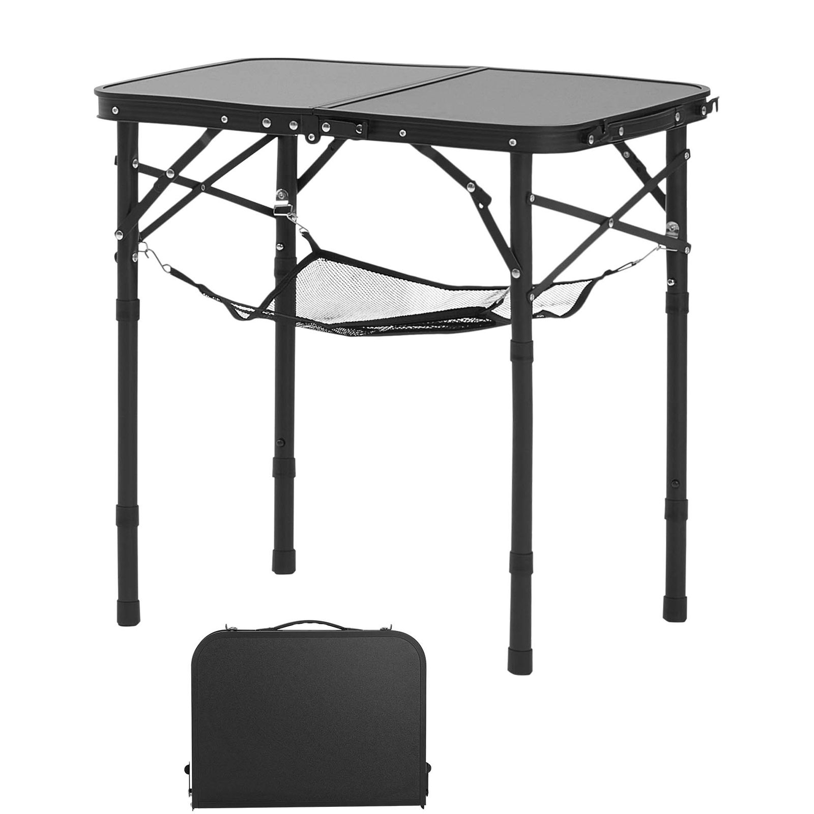 Camping Outdoor Cooking Table - 접이식 캠핑 테이블, 높이 조절 가능한