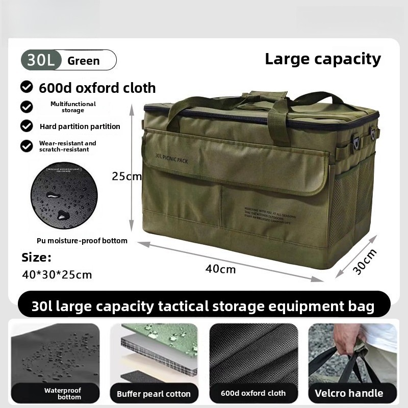 Camping Cooking Set Large - 휴대용 카세트 스토브 세트 대용량 방수