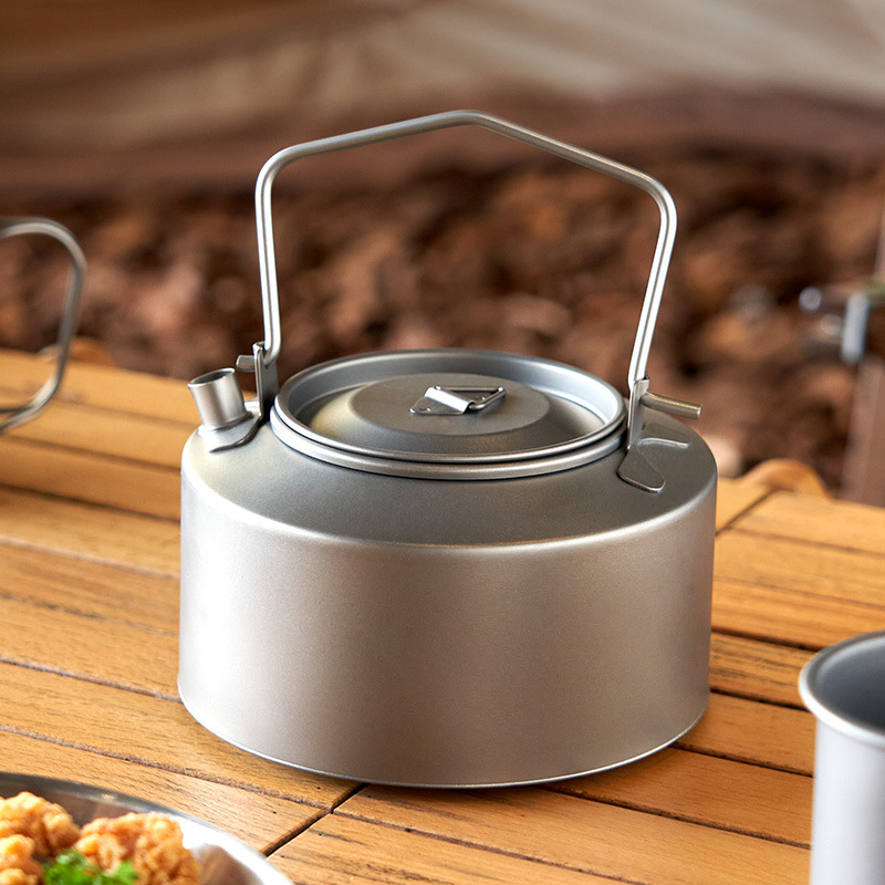 Camping Cooking Tool Set - 캠핑 물 요리 주전자 티타늄 주전자
