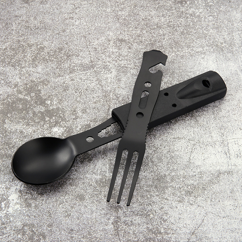 스테인리스 스틸 캠핑 식기 세트, 야외 하이킹 피크닉용 - Camping Cooking Cutlery Set 리뷰 및 가격