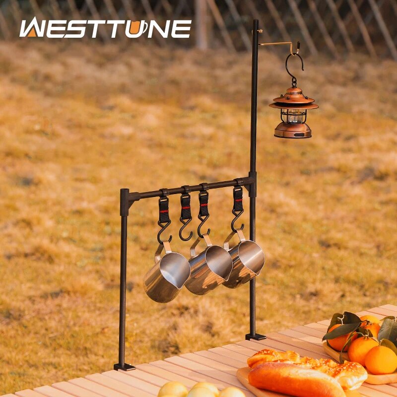 WESTTUNE 야외 데스크탑 보관 랙, 캠핑 식기 걸 - Camping Outdoor Cooking Table 리뷰 및 가격