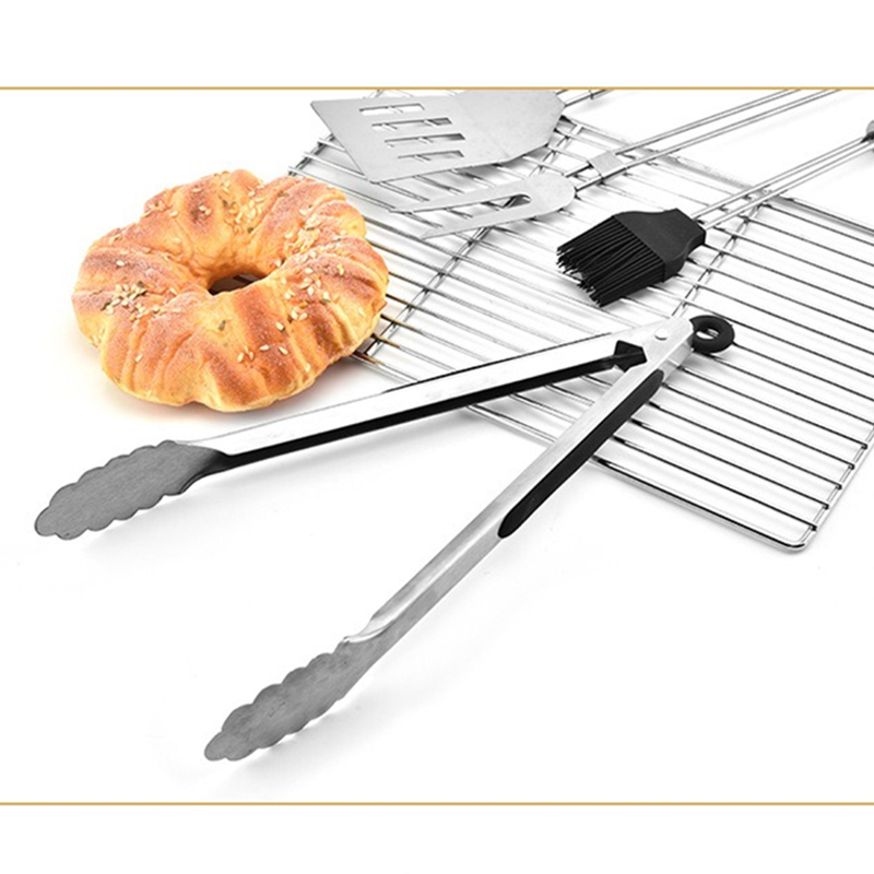 4개입 BBQ 도구 세트 바베큐 스테인리스 스틸 BBQ - Camping Cooking Set With Bag 리뷰 및 가격