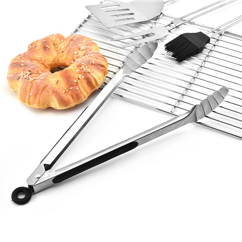 4개입 BBQ 도구 세트 바베큐 스테인리스 스틸 BBQ - Camping Cooking Set With Bag 리뷰 및 가격
