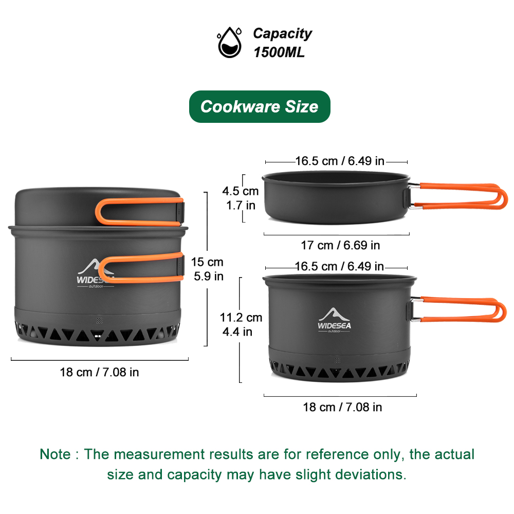 캠핑 식기 야외 조리기구 세트 냄비 관광 주전자 커피  - Camping Cooking Pot Set 리뷰 및 가격
