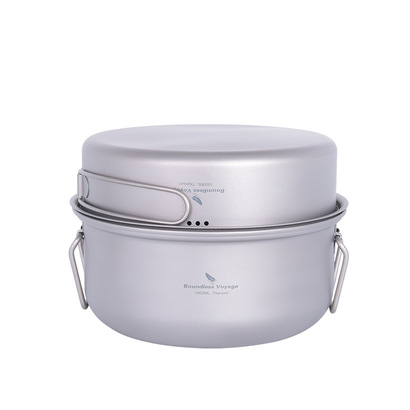 바운드리스 보이저 티타늄 스티머 아웃도어 캠핑 조리기구 - Camping Cooking Pot Set 리뷰 및 가격