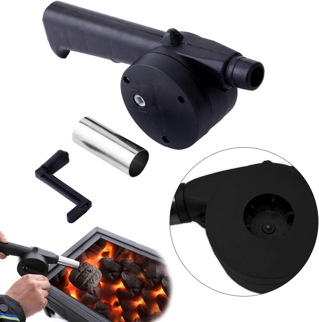 바베큐 팬 에어 블로워 빠른 불쏘시개 휴대용 수동 핸드 - Camping Cooking Fire 리뷰 및 가격
