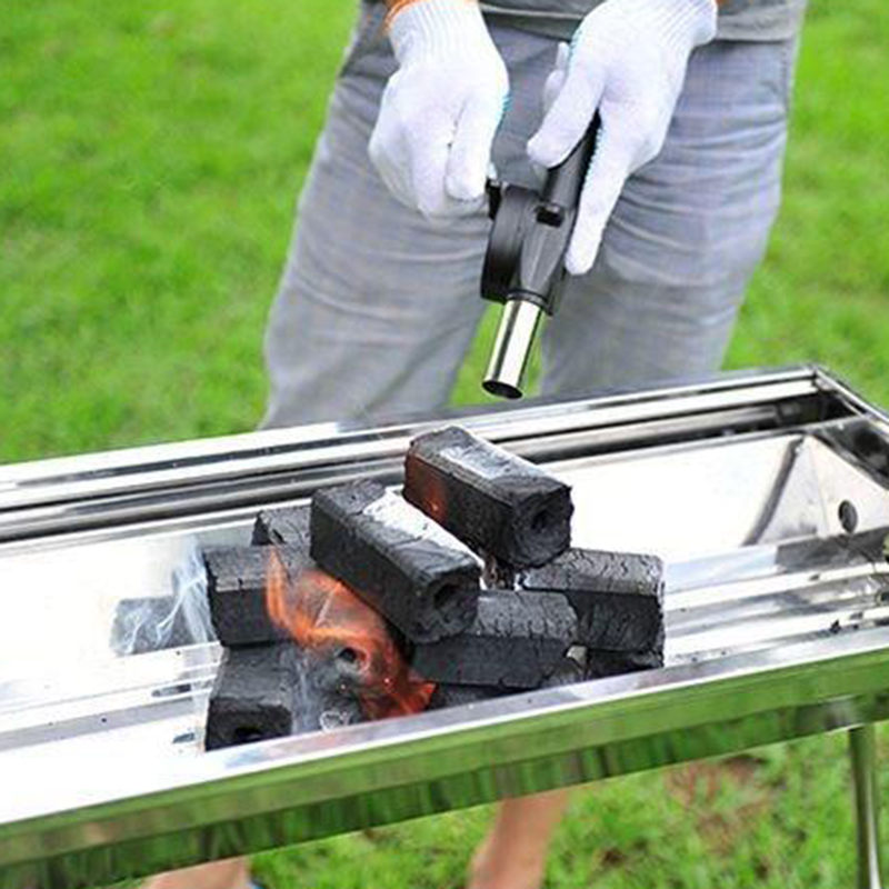 바베큐 팬 에어 블로워 빠른 불쏘시개 휴대용 수동 핸드 - Camping Cooking Fire 리뷰 및 가격