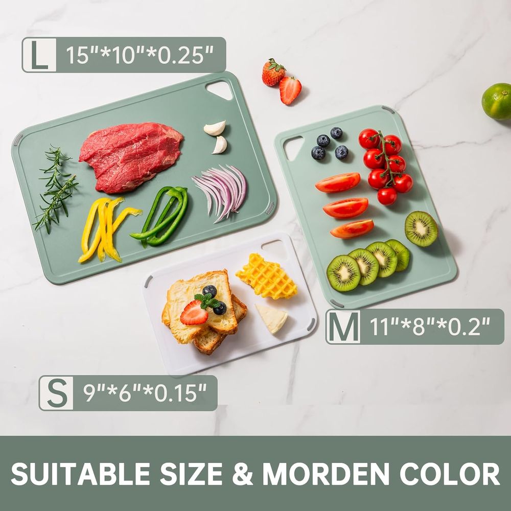 플라스틱 도마 3종 세트 - 도마, 대형-소형 도마,  - Camping Cooking Set Large 리뷰 및 가격