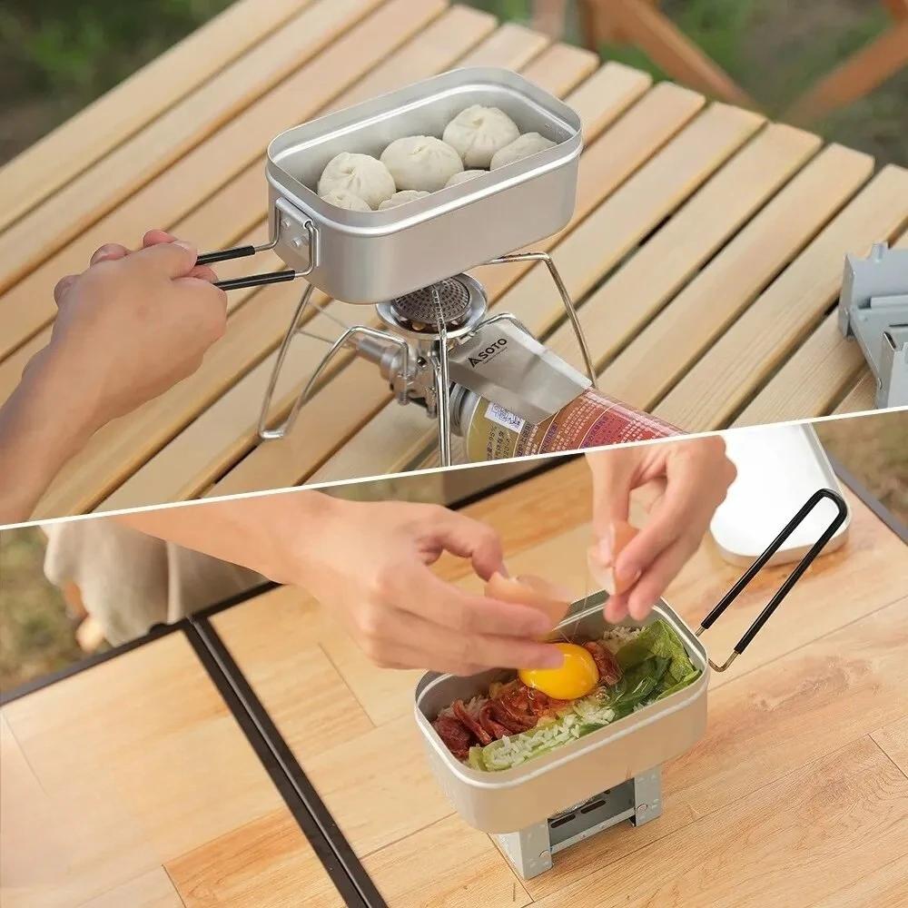 800/1400ML 알루미늄 도시락 상자 여행 캠핑 식 - Camping Outdoor Cooking Table 리뷰 및 가격