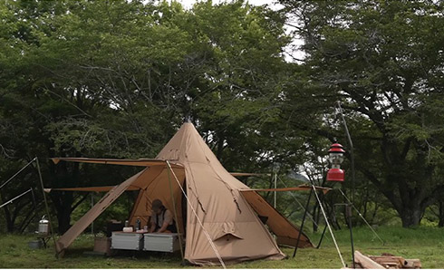 스노우 스커트가 있는 캠핑 피라미드 텐트, 굴뚝 구멍이 - Camping Cooking Snow 리뷰 및 가격