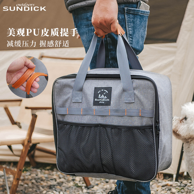야외 캠핑 피크닉 가방 보관 가방 충돌 방지 휴대용 식 - Camping Cooking Set With Bag 리뷰 및 가격