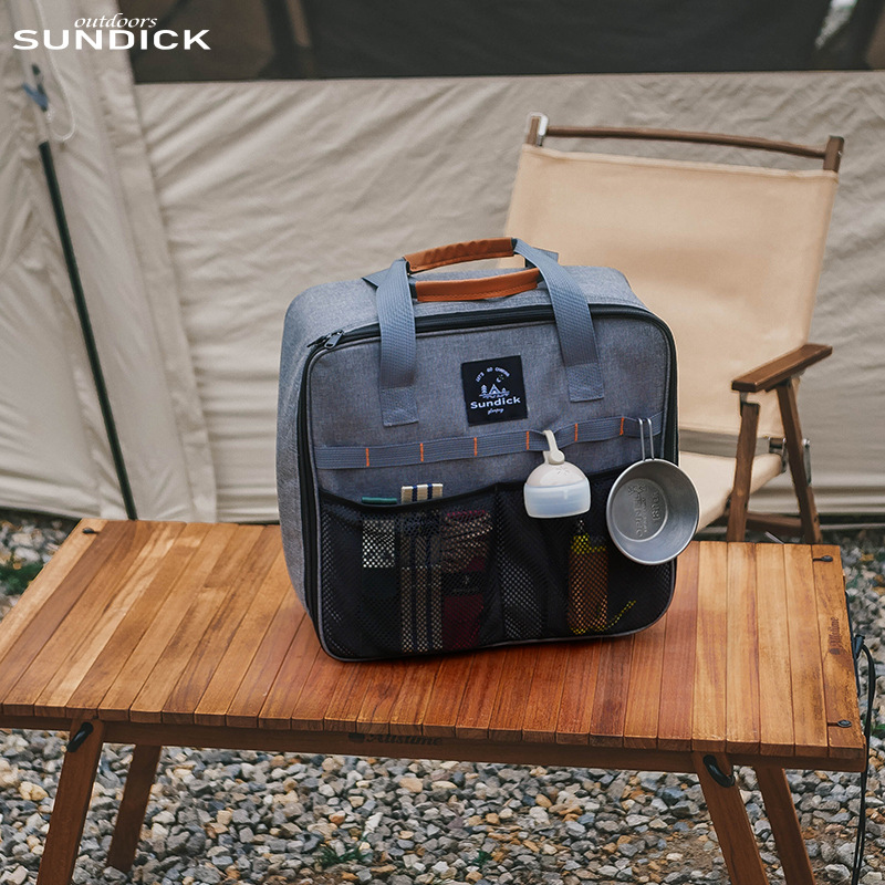 야외 캠핑 피크닉 가방 보관 가방 충돌 방지 휴대용 식 - Camping Cooking Set With Bag 리뷰 및 가격