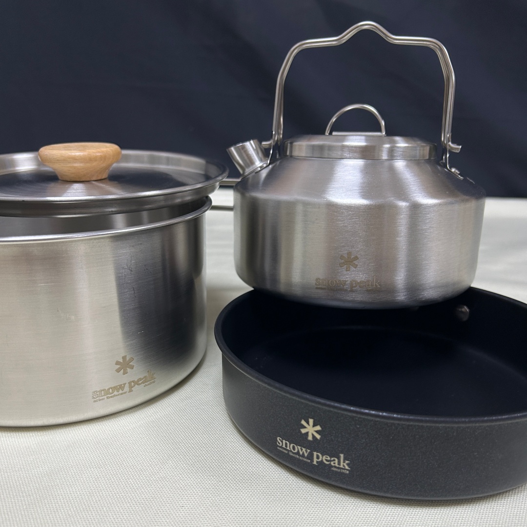 스노우 피크 스테인리스 스틸 캠핑 조리기구 휴대용 논스 - Camping Cooking Snow 리뷰 및 가격