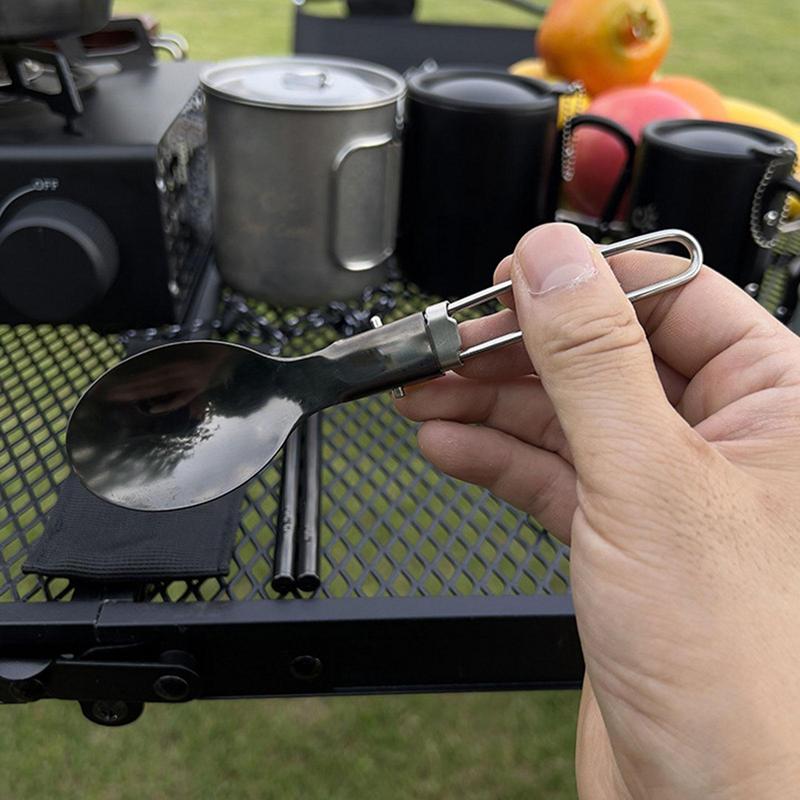접이식 숟가락 젓가락 여행 캠핑 식사 세트 및 조리기구 - Camping Cooking Cutlery Set 리뷰 및 가격