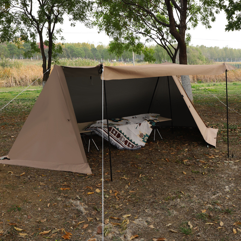 캠핑 야외용 더블 피크 캐노피 실버 어닝 피크 캠핑 쿠 - Camping Cooking Awning 리뷰 및 가격