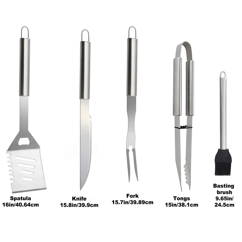 바베큐 도구 세트, 바베큐 그릴 기구, 주걱 포크 집게 - Camping Cooking And Dining Set 리뷰 및 가격