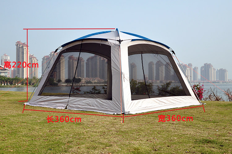 캐노피 텐트 옥스포드 방수 모기장 6~8인용 자외선 차 - Camping Cooking Awning 리뷰 및 가격