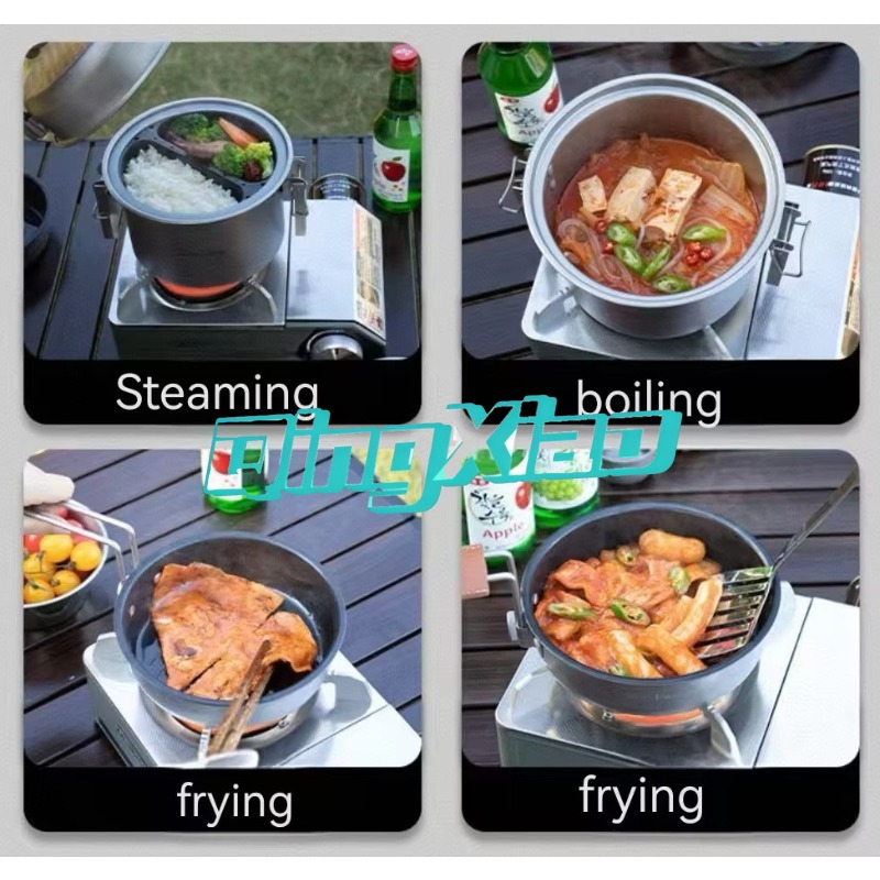 야외용 304 스테인리스 스틸 다기능 캠핑 조리기구,  - Camping Cooking Portable 리뷰 및 가격