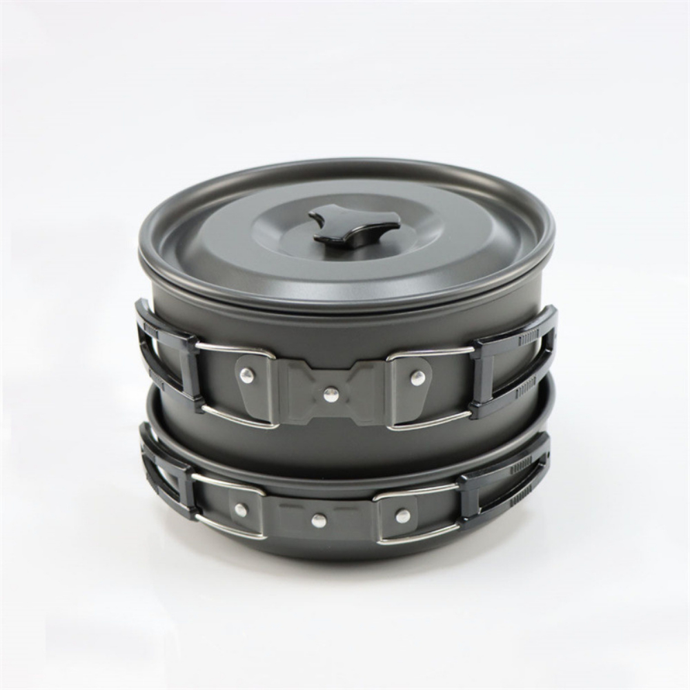 야외용 대형 조리 세트, 2~4인용 네스티드 냄비 세트 - Camping Cooking Set Large 리뷰 및 가격