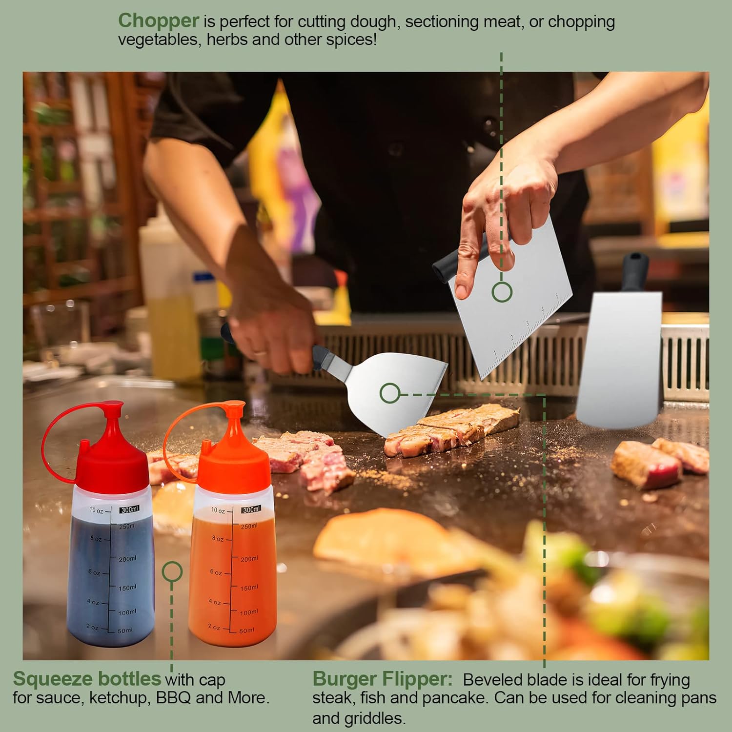 33종 플랫탑 그리들 액세서리 키트, 고강도 스테인리스 - Camping Cooking Set Large 리뷰 및 가격