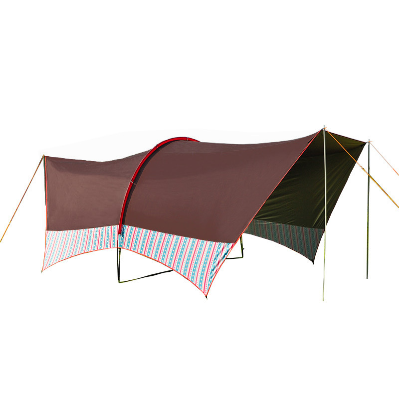은색 코팅으로 햇빛을 차단하는 대형 다인용 차양막, 캠 - Camping Cooking Awning 리뷰 및 가격