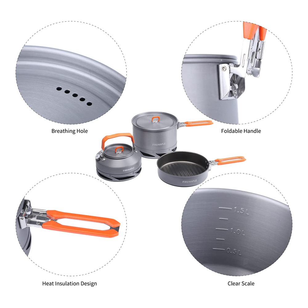 Fire Maple 캠핑 조리기구 하이킹 피크닉 열 교 - Camping Cooking Tool Set 리뷰 및 가격