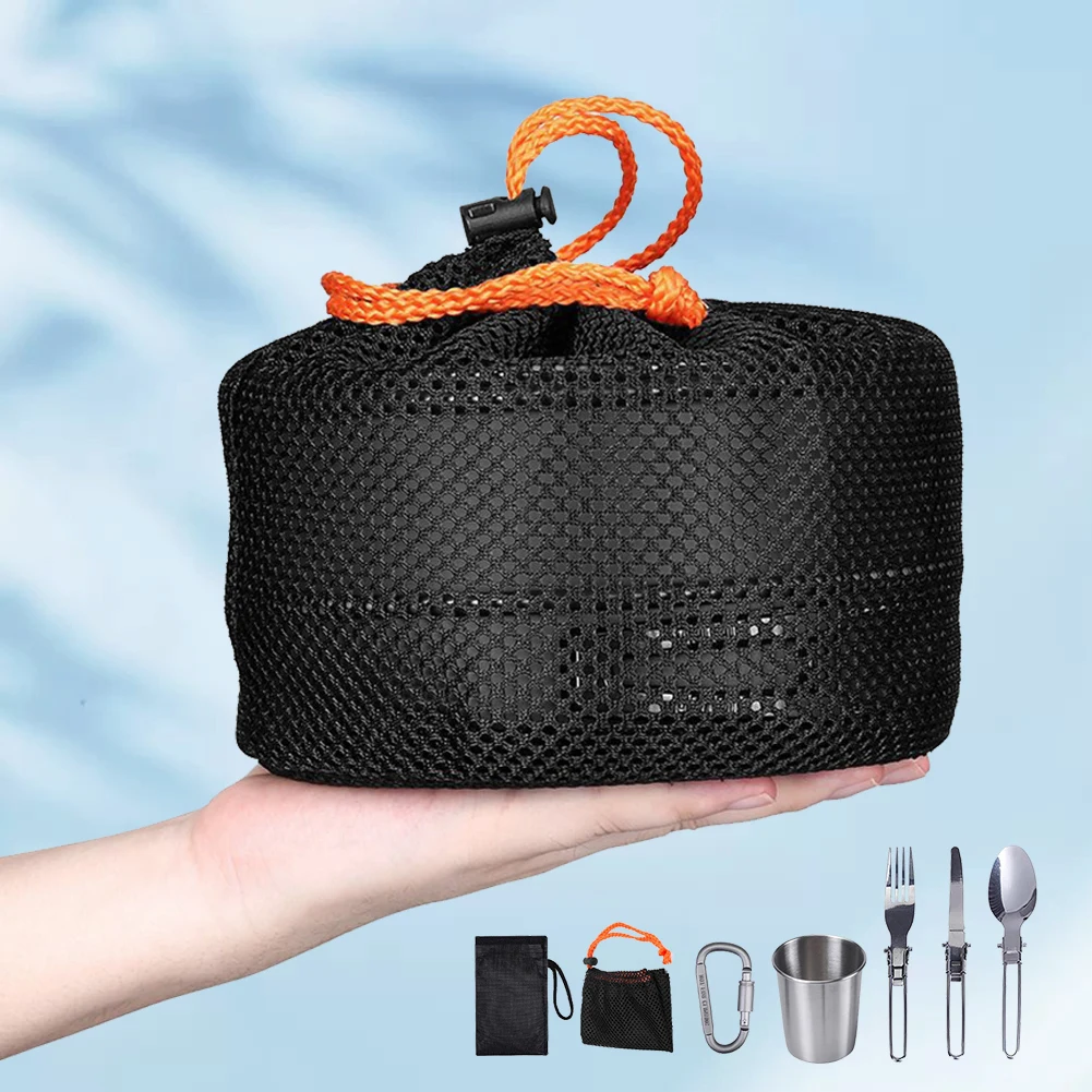 캠핑 조리기구 세트 주전자 냄비 프라이팬 휴대용 접이식 - Camping Cooking Pot Set 리뷰 및 가격