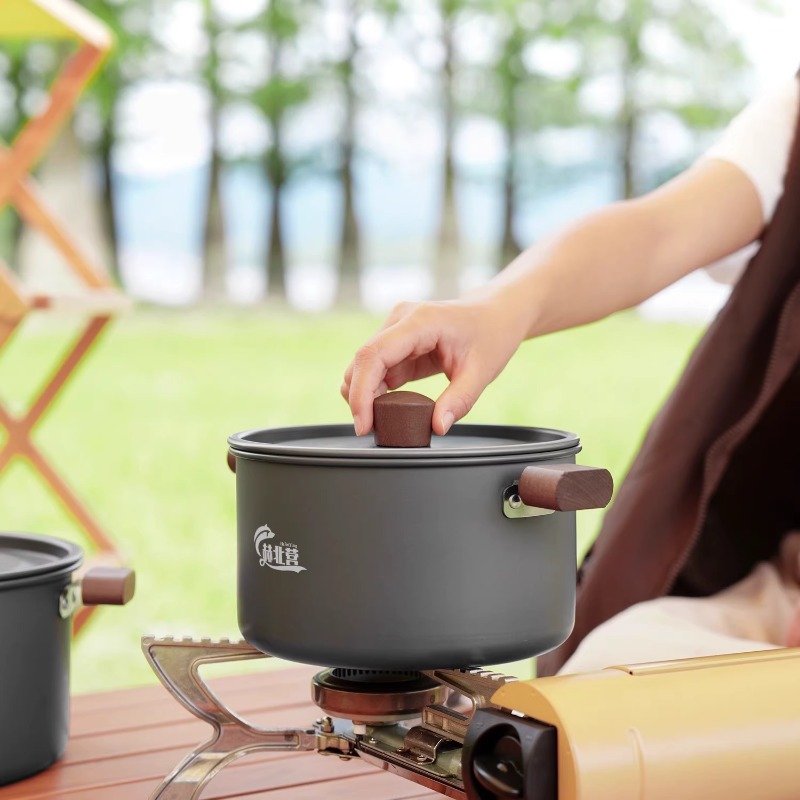 4L 대용량 초경량 알루미늄 합금 야외 캠핑용 조리기구 - Camping Cooking Set Large 리뷰 및 가격