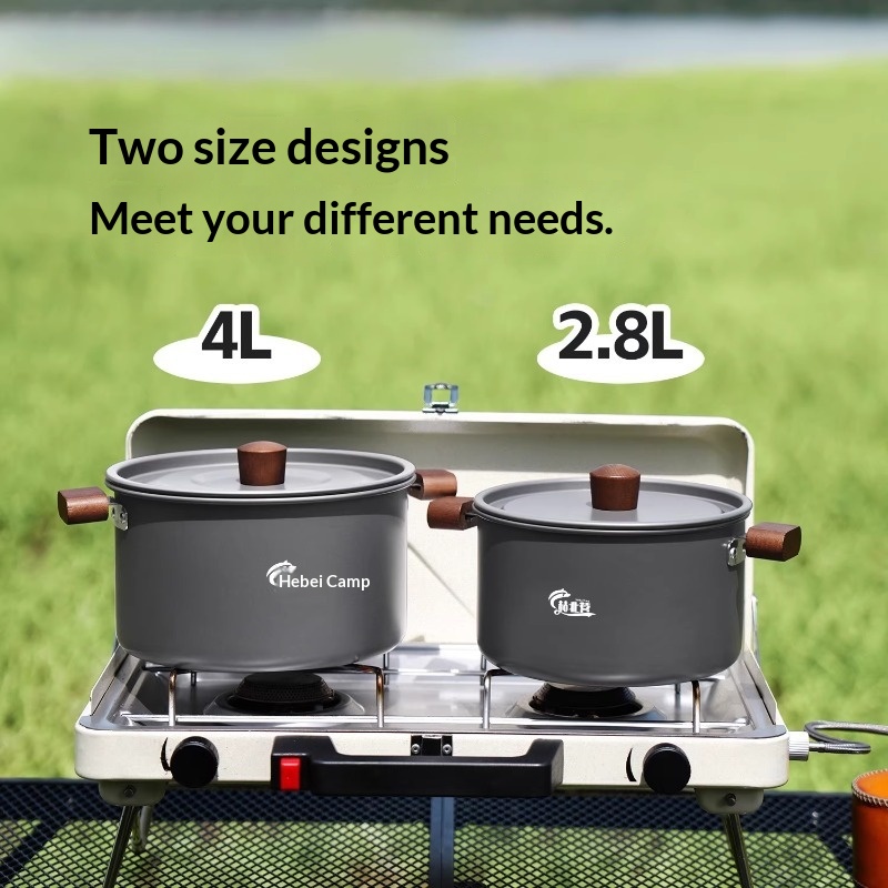 4L 대용량 초경량 알루미늄 합금 야외 캠핑용 조리기구 - Camping Cooking Set Large 리뷰 및 가격