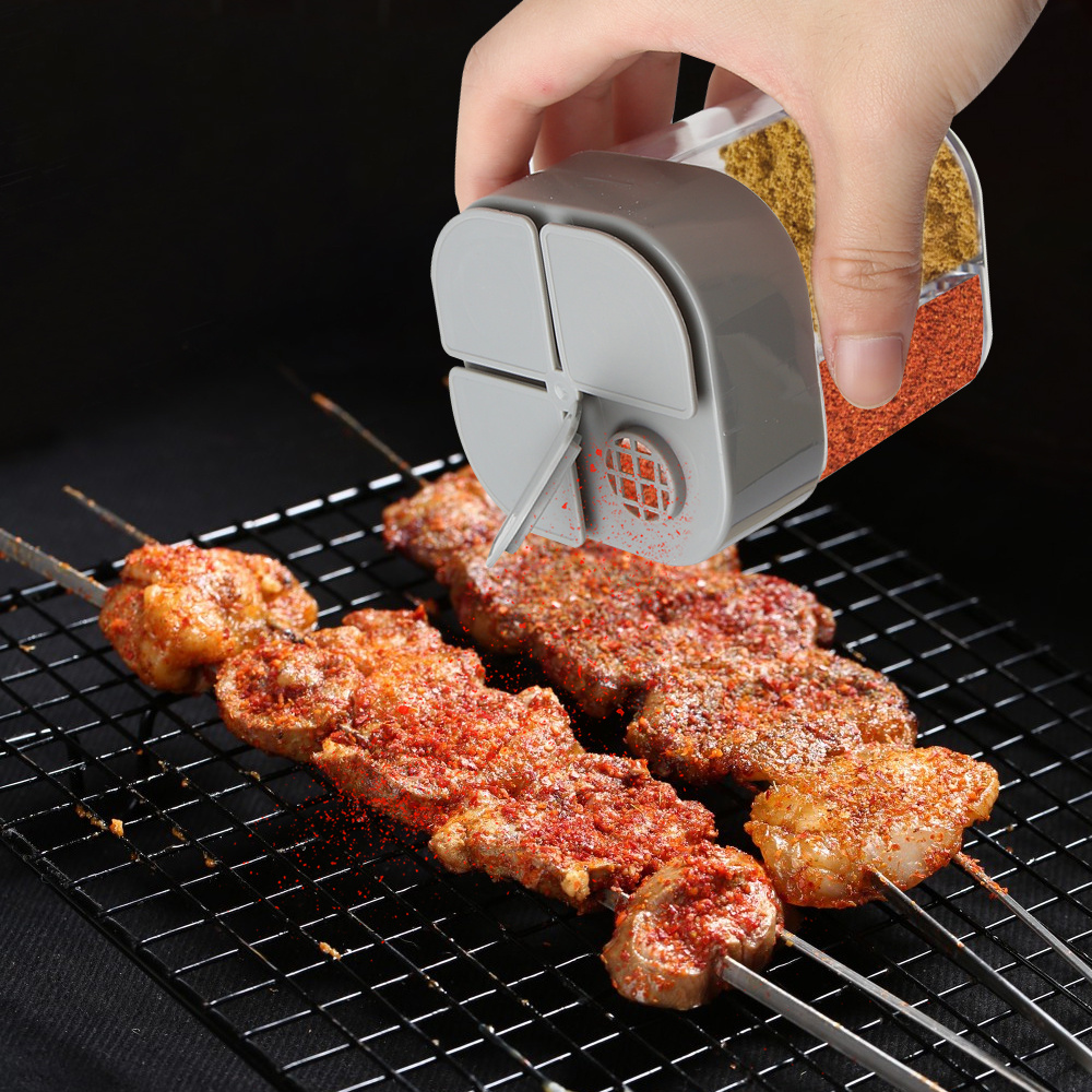 4in1 캠핑 조미료 셰이커 뚜껑이있는 다목적 양념 항 - Camping Cooking Tool Set 리뷰 및 가격