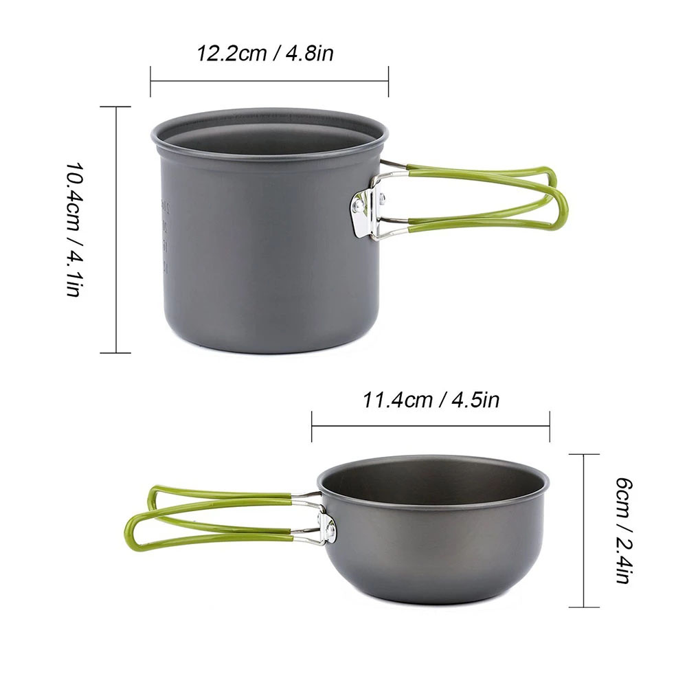 스토브가있는 캠핑 조리기구 키트 야외 요리 세트 야외  - Camping Cooking Set With Bag 리뷰 및 가격