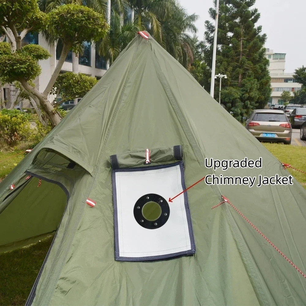 스노우 스커트가있는 새로운 피라미드 텐트 요리 여행 배 - Camping Cooking Snow 리뷰 및 가격