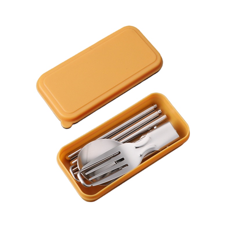 캠핑 및 하이킹용 미니 휴대용 스테인리스 스틸 식기 세 - Camping Cooking Cutlery Set 리뷰 및 가격