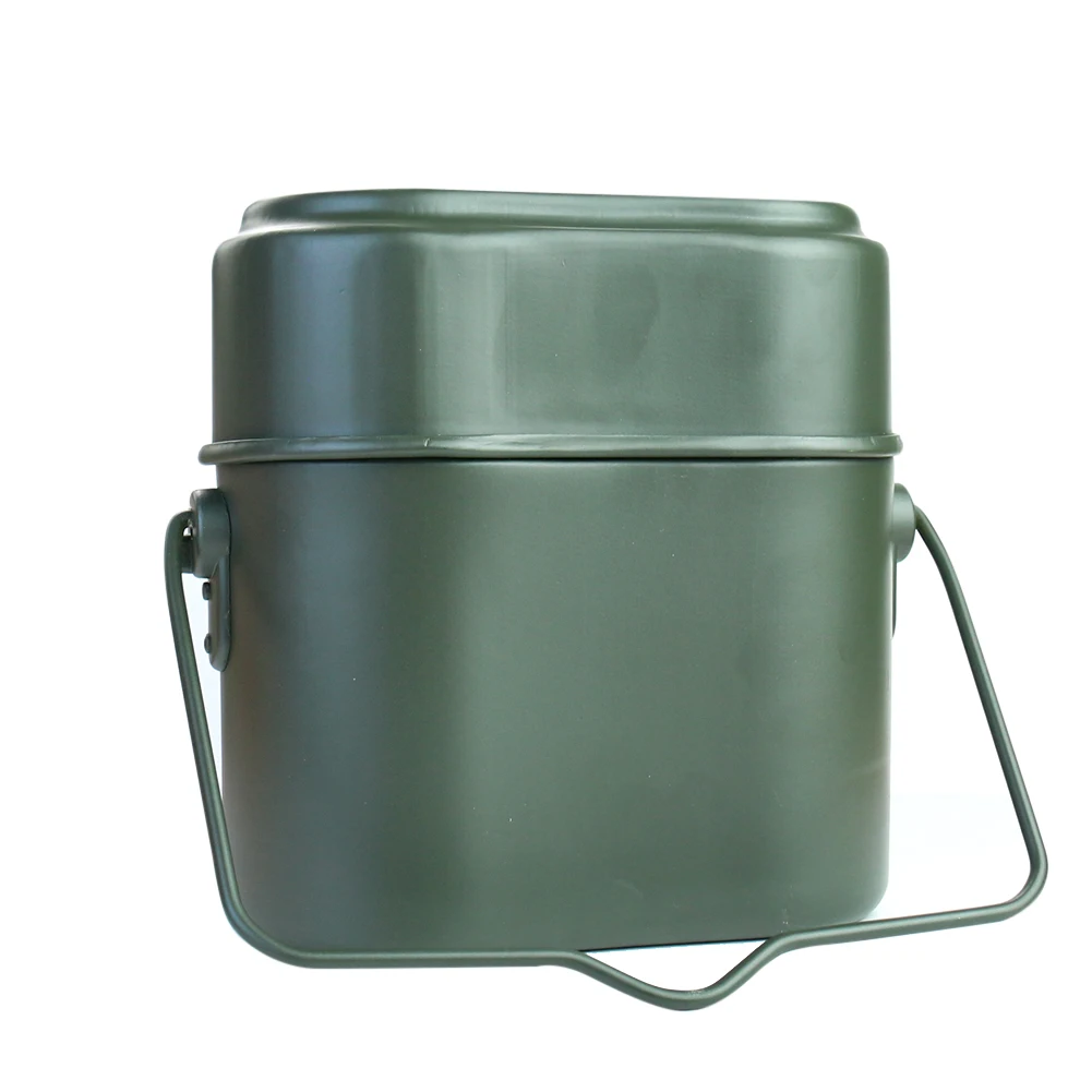 휴대용 합금 냄비와 그릇 도시락 세트 가볍고 내구성 있 - Camping Cooking Pot Set 리뷰 및 가격
