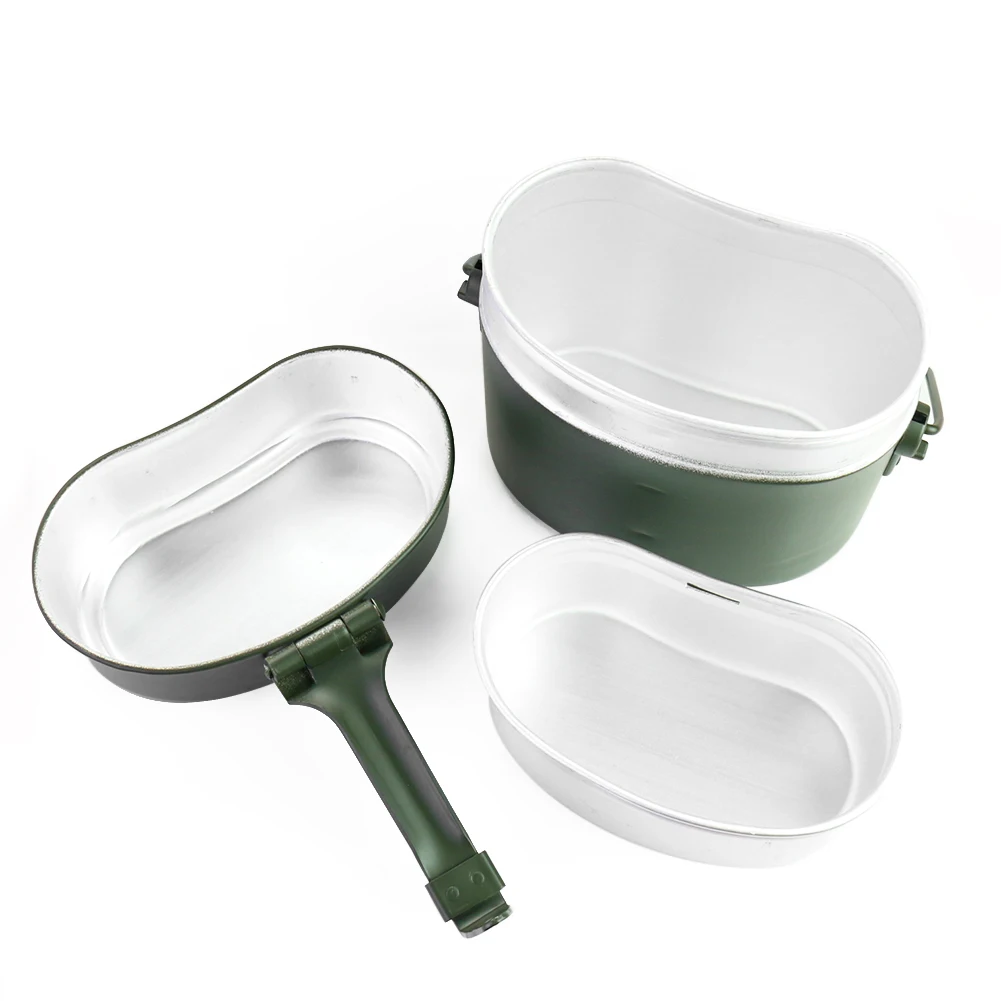 휴대용 합금 냄비와 그릇 도시락 세트 가볍고 내구성 있 - Camping Cooking Pot Set 리뷰 및 가격