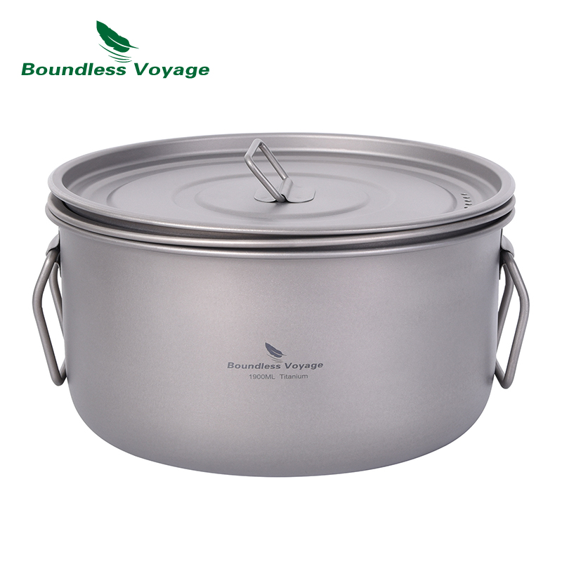 무한 항해 캠핑 요리 냄비 다기능 티타늄 기선 수프 냄 - Camping Cooking Pot Set 리뷰 및 가격